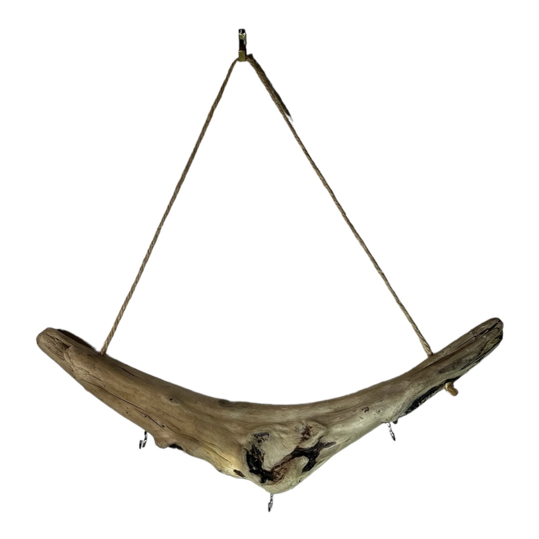 Driftwood Branch Necklace Holder, Unique Wood with Matte Finish